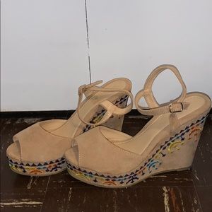 Tan wedges